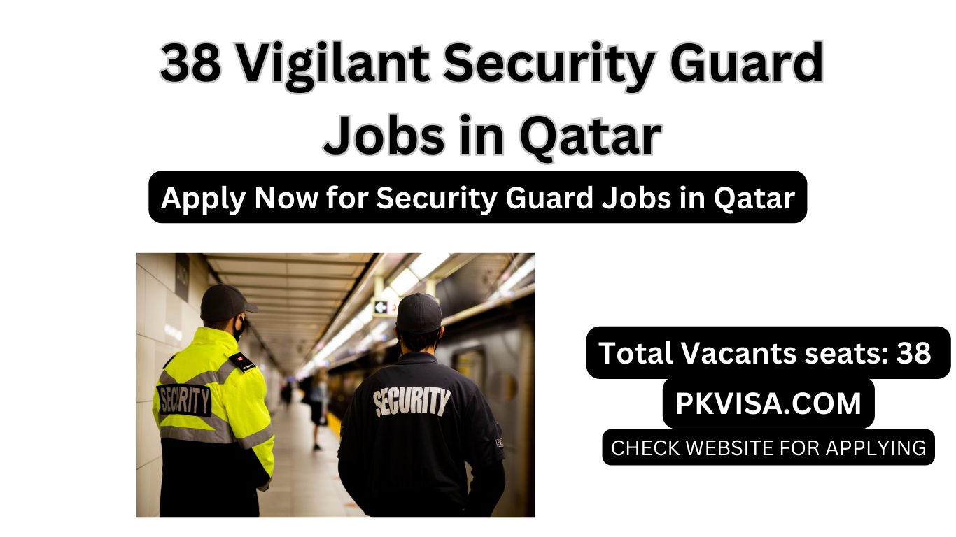 38 Vigilant Security Guard Jobs in Qatar
