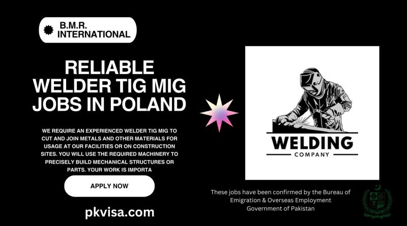 Reliable Welder Tig Mig Jobs in Poland