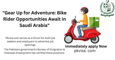 Exciting Bike Rider Jobs in Saudi Arabia