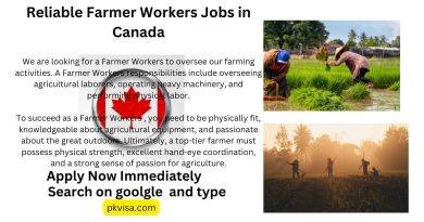 Reliable Farmer Workers Jobs in Canada