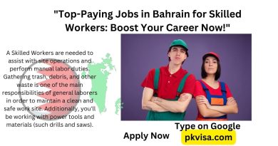 120 Best Skilled Workers Jobs in Bahrain Await!"