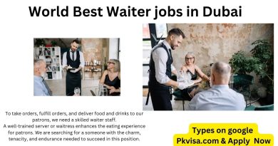 Reliable Best Waiter staff positions in Dubai