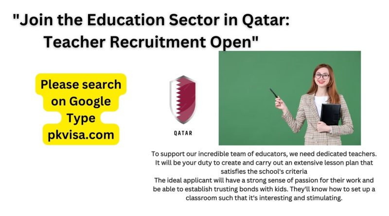 Top-Paying Best Primary Teachers Positions in Qatar