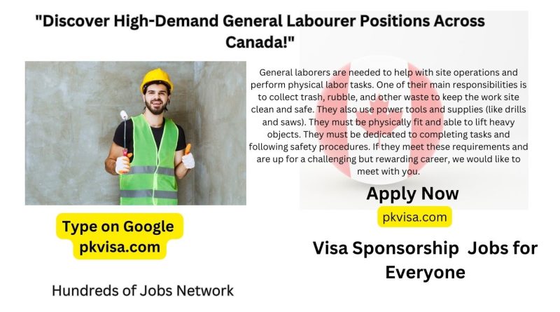 Canada's Best General Labourer Jobs